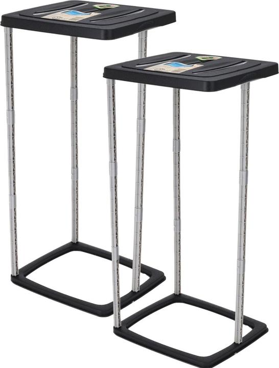 Produktbild Storage Solutions 2er-Set Abfallsammler mit Deckel, 60 Liter (60 l)