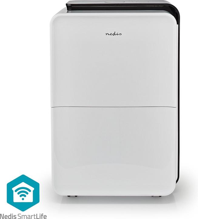 Nedis SmartLife Luftentfeuchter | Wi-Fi | 30 l/Tag | Entfeuchtung / Kontinuierlich / Trockene wäsch (50 m², 30 l/24h)