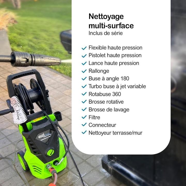 Actual product image Eziclean Hydroforce 165 (Electrical connection)