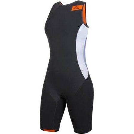 Spiuk, Damen, Velotrikot, triathlonanzug damen sprint (XS), Orange, Schwarz, XS