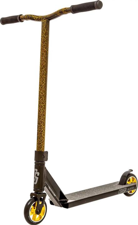 Black, Gold Cracking