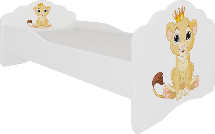 Productafbeelding ADRK Furniture Bed met matras CASIMO LION 160x80