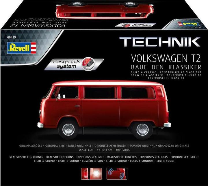 Produktbild Revell Volkswagen T2 - Technik - Easy Click System