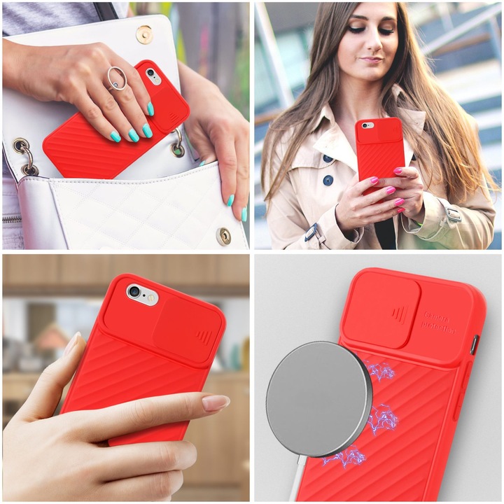 Actual product image Cadorabo TPU cover with camera protection (Apple iPhone 6)
