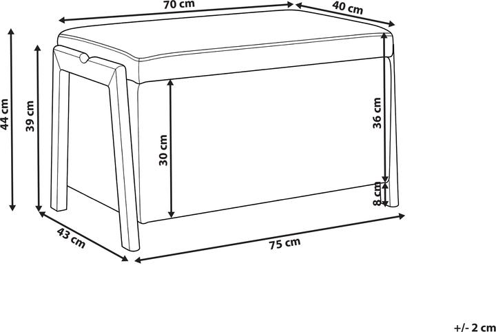 Produktbild Beliani Edland (75 cm)
