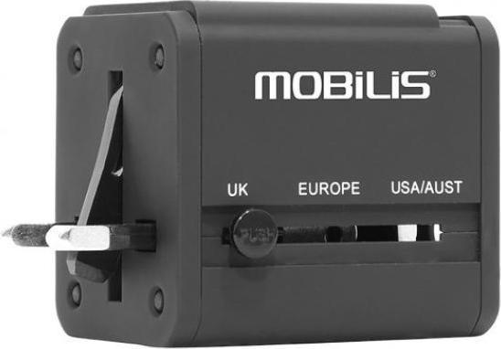 Produktbild Mobilis Worldwide Travel Adaptor 2 USB
