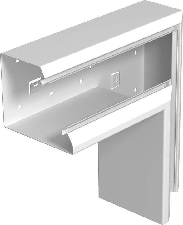 OBO Bettermann OBO GEK-SAFF133110RW Flat angle falling 133x110mm St FS for console trunking (13.30 cm)