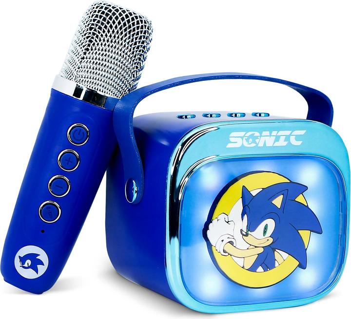 Actual product image OTL Sonic LED Wireless Karaoke Lautsprecher und Mikrofon