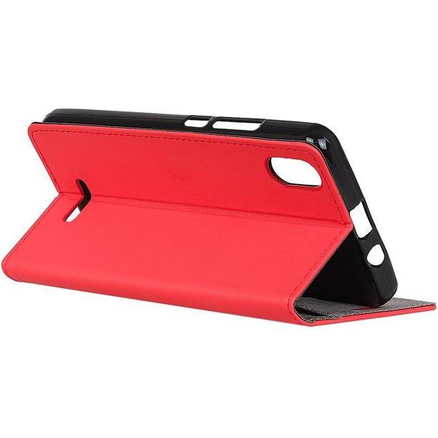 Thumbnail - MU Classic Classic III Leder Bookcover Series (Wiko Y60), Smartphone Hülle, Rot