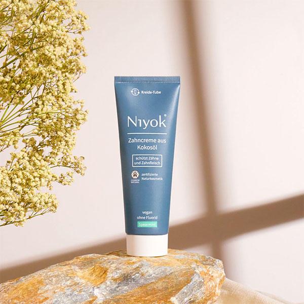 Image du produit Niyok Dentifrice Huile de coco Menthe verte 75 ml (75 ml)