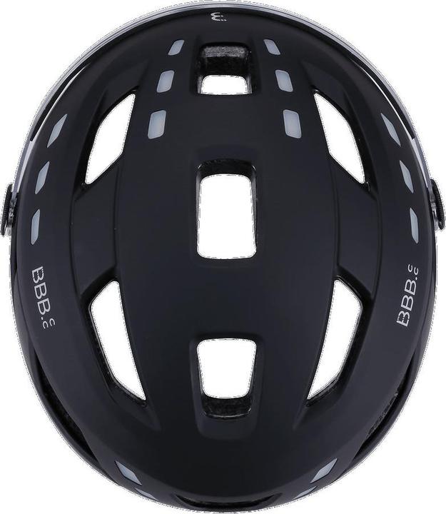 Actual product image BBB Helmet District LED Faceshield unisize (54 - 60 cm)
