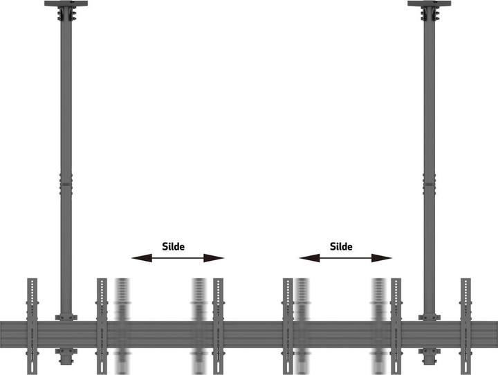 Image du produit Multibrackets M Ceiling Mount Pro MBC3X1U