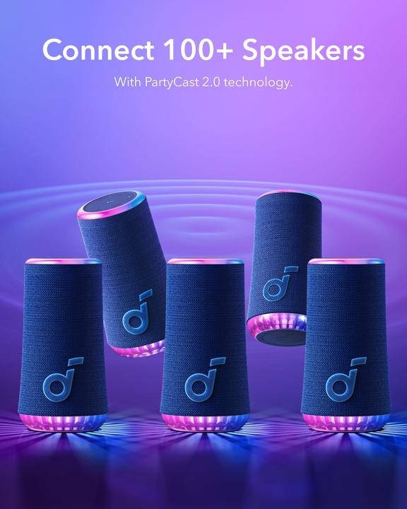 Immagine prodotto soundcore Bagliore - Blu (12 h, Porta USB)
