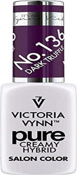 Immagine prodotto Visconti Di Modrone Victoria Vynn Ibrido Puro Cremoso n. 136 Tartufo Scuro (Smalto per unghie effetto gel)