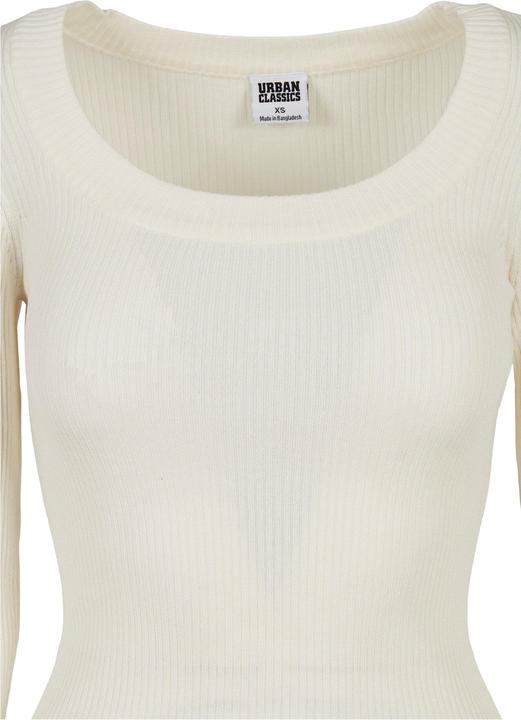 Produktbild Urban Classics Ladies Wide Neckline Sweater (4XL)