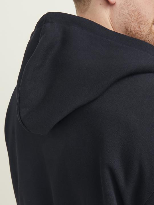 Produktbild Jack & Jones Plus Size Einfarbig Kapuzenpullover mit Reissverschluss Kapuzenpullover mit Reissverschluss (XXL)