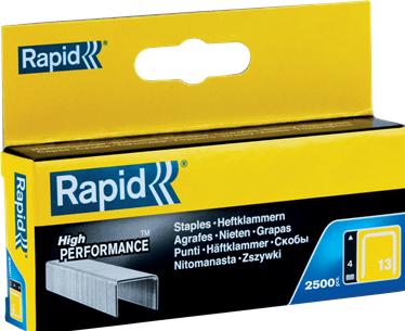 Produktbild Rapid Typ 13 Feindrahtklammer 4 mm (2500 x)