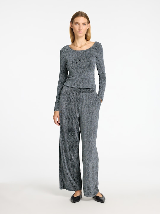 Produktbild Selected Femme Glitzer Oberteil mit langen Ärmeln (XL)
