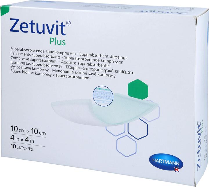 Produktbild Zetuvit Plus Absorptionsverband 10x10cm