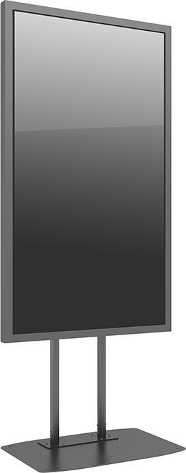 Image du produit Multibrackets Stele Slim ohne Monitor, Portrait, 75"/8225
