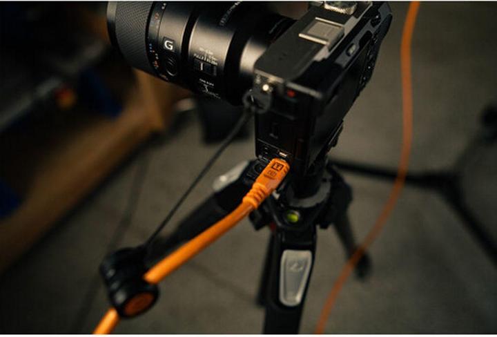 Image du produit Tether Tools TetherPro USB-C Optima 10G gerade orange 9,4m (9.40 m, USB 3.2 Gen 1)