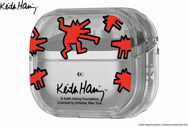 Image du produit Samsung Coque Keith Haring pour Galaxy Buds3 et Buds3 Pro (Manchon pour casque d'écoute)
