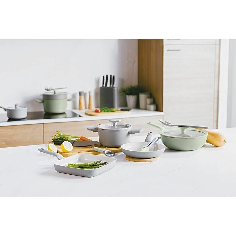 Thumbnail - BergHoff Covered saucepan non-stick Balance Moonmist 18cm, Pfanne + Kochtopf, Grau