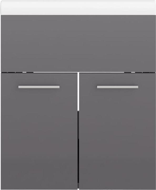 Actual product image vidaXL Waschbeckenunterschrank mit Waschbecken