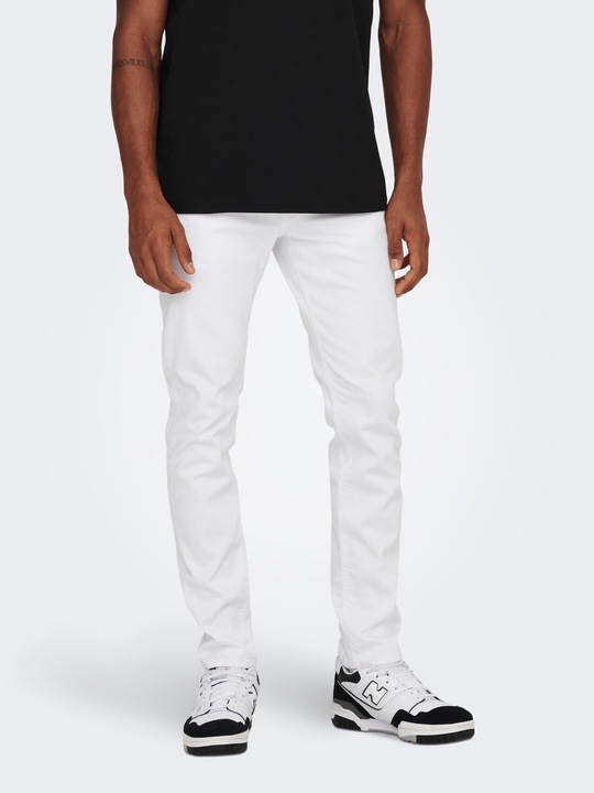 Produktbild Only & Sons Onsloom Slim White 6529 Azg Dnm Noos (W27/L32)