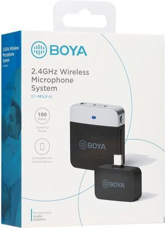 Immagine prodotto Boya BY-M1LV-U Mini microfono wireless 2.4G - per dispositivi USB Type-C