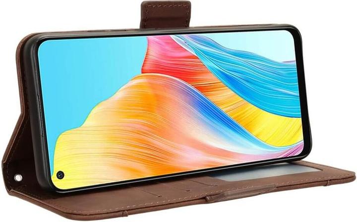 Produktbild Cover-Discount OPPO A78 4G - Etui mit vielen Kartenfächer braun (Oppo A78)
