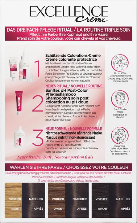Image du produit L'Oréal Paris Excellence (3 Brun foncé)