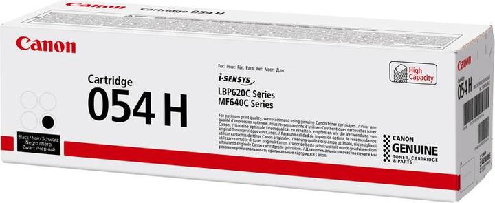 Actual product image Canon 054 H BK (FC)