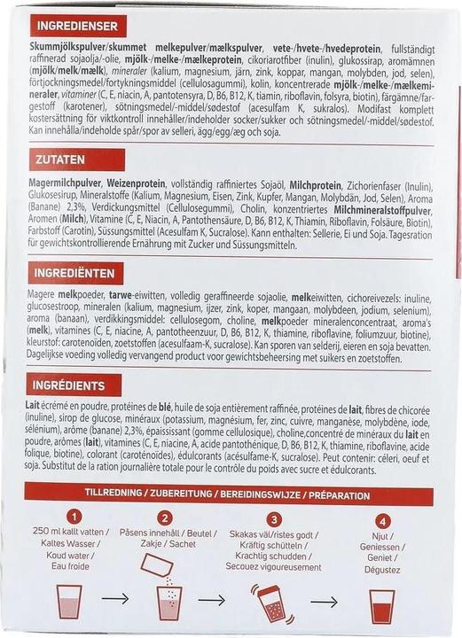 Image du produit Modifast Boisson Banane (Banane)