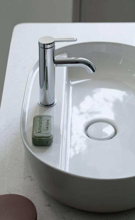 Actual product image Duravit Countertop basin LUV o ÜL m HLB 600x400mm 1 tap hole white (400 mm, 600 mm)