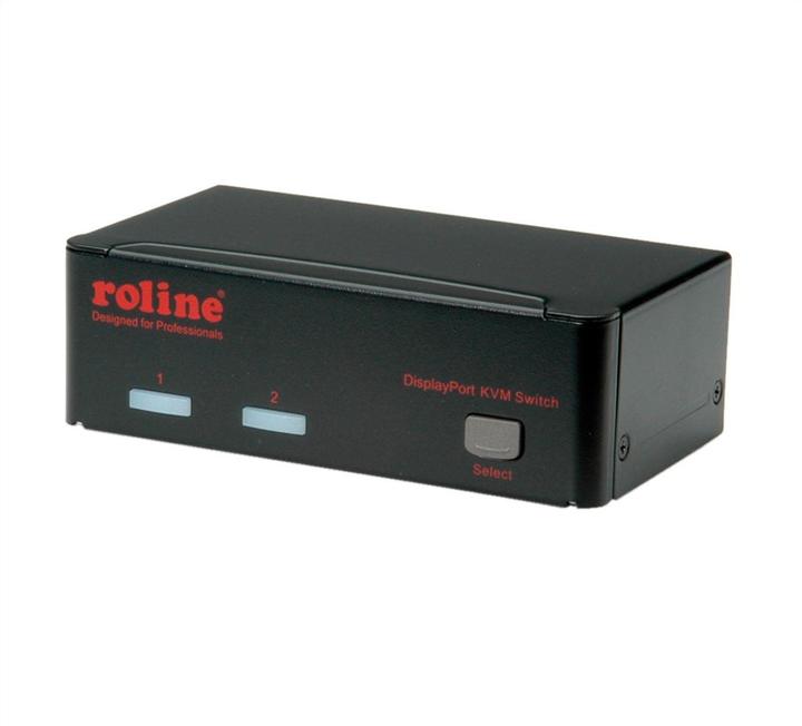 Image du produit Roline Commutateur KVM, DisplayPort, USB 2.0