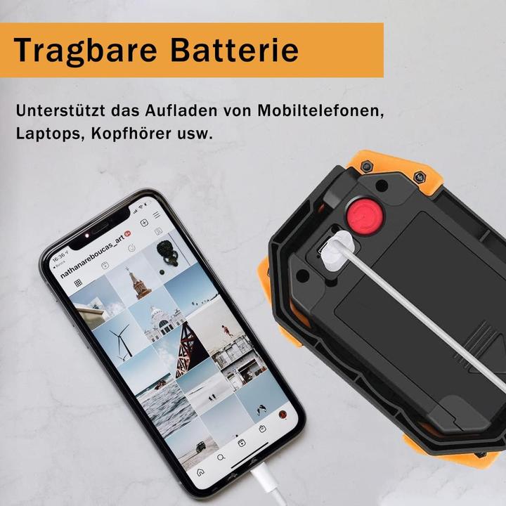 Actual product image Tekstap LED construction spotlight COBWL02 (2000 lm)