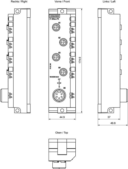 Actual product image Siemens 6ES7148-6CB00-0AA0 6ES71486CB000AA0