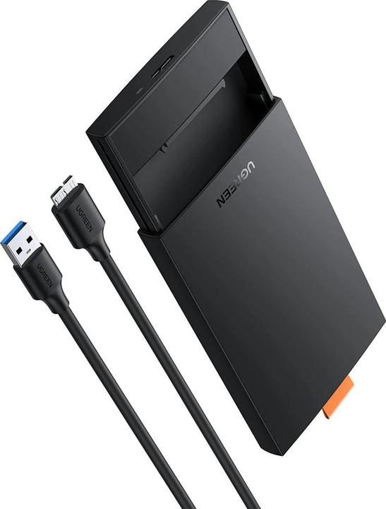 Produktbild Ugreen SSD/HDD-Gehäuse 2,5" USB 3.0 SATA schwarz (CM237) (2.5")
