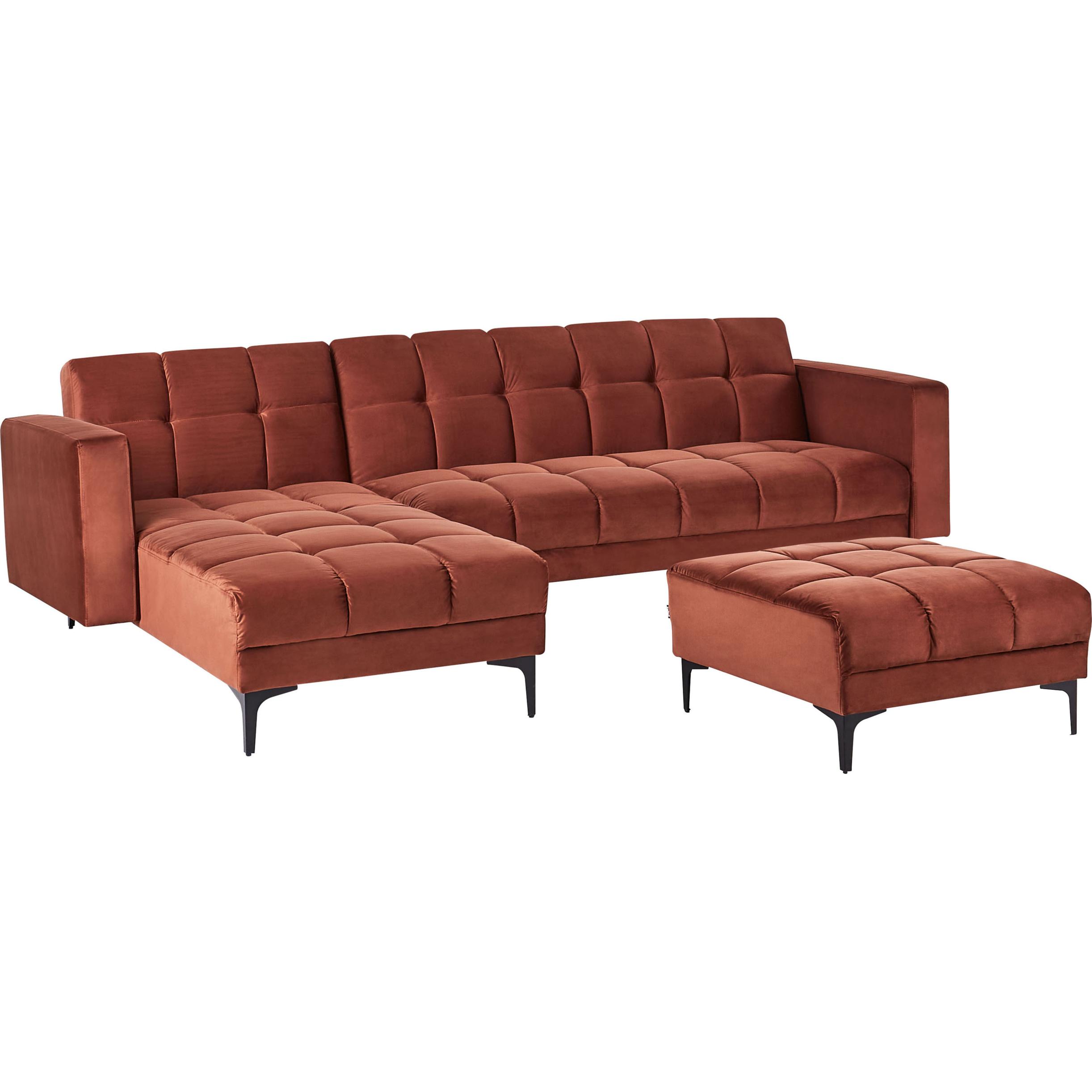 Beliani, Sofa, Alnes (Ecksofa)