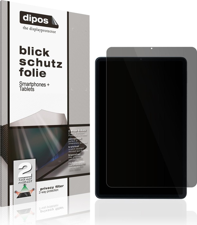 Dipos Blickschutzfolie 2-Way Anti-Shock (1 Stück, Xiaomi Pad 5)