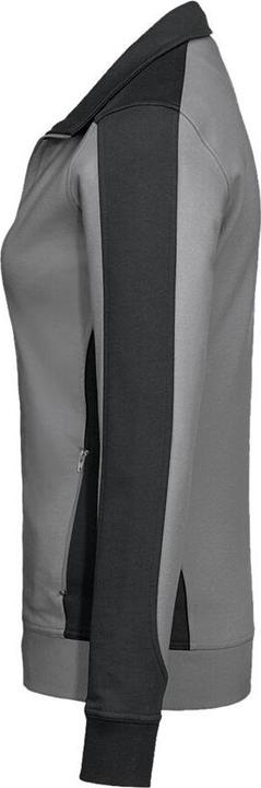 Produktbild Hakro Damen Sweatjacke Contrast Perf ormance titan/anthrazit Gr.5XL (5XL)