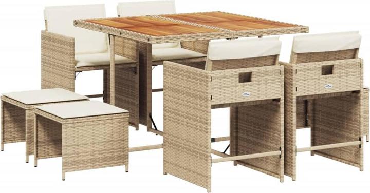 Produktbild vidaXL Garten Essgruppe (110 x 106 x 73 cm)