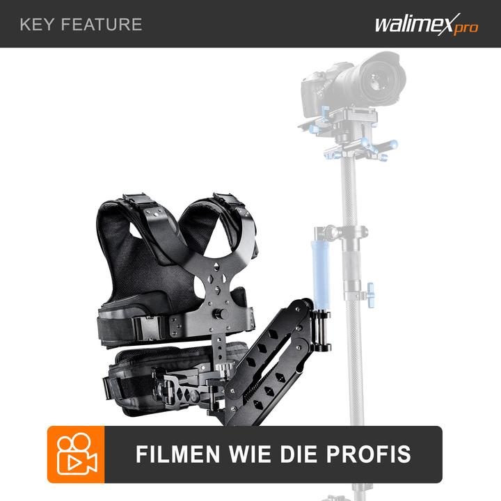 Actual product image Walimex pro per StabyBalance Set vest incl. spring arm (Stand adapter)