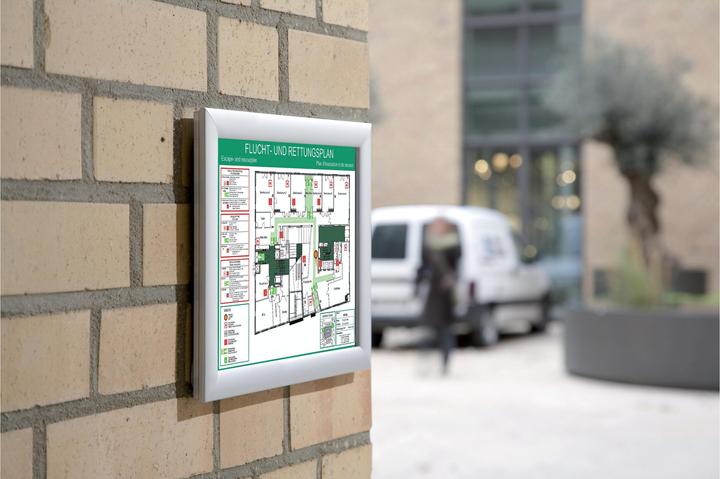 Actual product image Franken Poster Frame Security Fire Proof (A4)