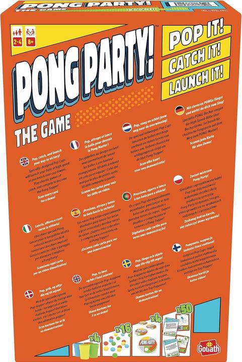 Actual product image Magni Party game Pong Party The Game (French)