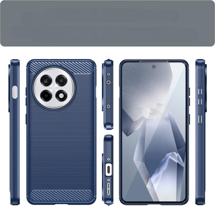 Actual product image Cover-Discount OnePlus 13R - Metall Carbon Look Hülle (OnePlus 13R)