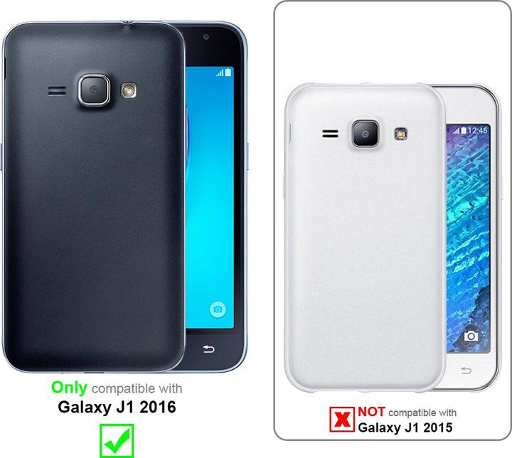 Actual product image Cadorabo Case for Samsung Galaxy J1 2016 with belt clip (Samsung Galaxy J1 (2016))