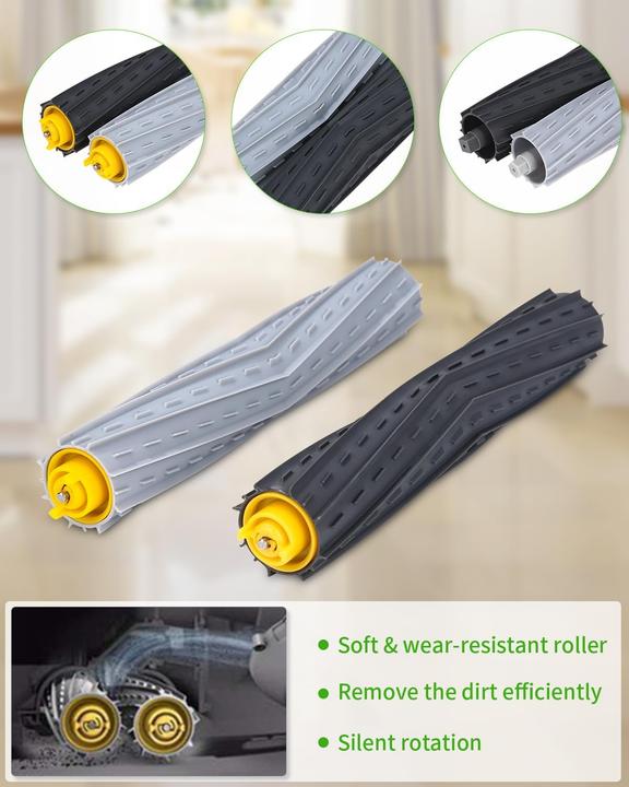 Produktbild Jissta 16-teiliges Ersatzteilset für iRobot Roomba Staubsauger