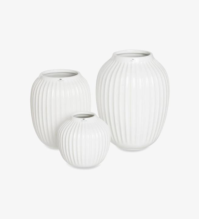 Produktbild Kähler Design Vase aus Keramik offwhite (1 x, 20 x 25.5 cm)